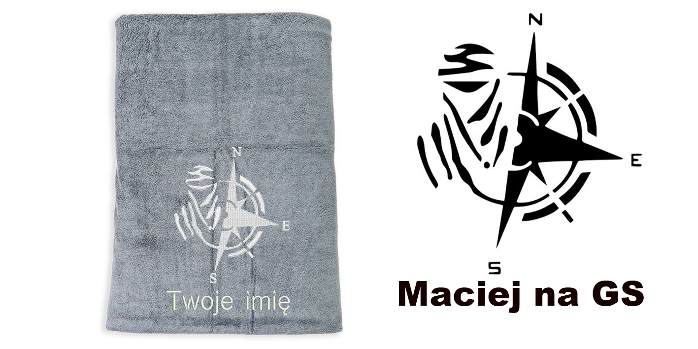 ręcznik szybkoschnący z mikrofibry dla rajdowcy motocyklowego